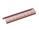 Screen plate 1495 wide, sheet thickness t=8 hole Ø50, bar width 12 for WEIMA America Inc. 