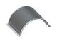 Screen plate 507 wide, sheet thickness t=8 hole Ø8, bar width 5, with support t=2 for Cumberland 