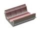 Screen plate 950 wide, sheet thickness t=10 hole Ø30, bar width 9 Hardox for Untha 