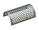 Screen plate right 877 wide, sheet thickness t=15 hole Ø50, bar width 12 for WEIMA America Inc. 