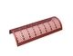 Screen plate, width 2096, screen plate thickness t=10, perforation Ø50, ligament 13 for THM Recycling 