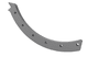 Screen segment t=40 with threath, hard-faced for Vecoplan LLC (Retech) Vecoplan VVZ 210 Hurricane