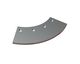 Sealing ring rotor Ø723 with labyrinth-guidance left side, 4 holes for Lindner Recyclingtech Lindner Universo