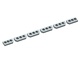 Set coltelli inferiore in 6 parti 944x60x25, Primus Line, 18 fori svasati, tagliente 75°, versione X per Austropressen | Roither Maschinenbau GmbH 