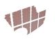 Side wall protection for external pusher 9-parts, sheet thickness= 6mm, Hardox for Lindner Recyclingtech Lindner Jupiter