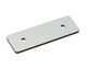 Soporte de posicionamiento para el control del empujador Placa perforada 130x5x40 para Lindner Recyclingtech 