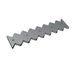 Stator blade, 659x146x27, Premium Line, version 65, W version for Lindner Recyclingtech 