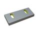 Stator knife 110x47x10, Eco Line, 2 slotted holes, cutting edge 75°, Y version for Heinrich Dreher Maschinenbau 