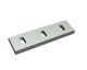 Stator knife 298x85x18, Premium Line, 3 slotted holes, cutting edge 75°, version Y for Zerma | AMIS Zerma GSC 300/300