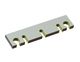Stator knife 428x100x25 Eco Line, 3 cut-outs, X version for Zerma | AMIS 