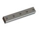 Stator knife 450x80x60 PremiumCut, 5 countersunk holes, X version 