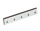 Stator knife 455x76x22 Premium Line, 5 slotted holes, cutting edge 80°, 5xM10, X version for Tria 