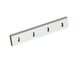 Stator knife 513x88x24 Premium Line 4 long slots, 3xM12 threads, edge 75°, X-version for Previero | Sorema 
