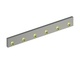 Stator knife 519x76x20, Eco Line, 6 slotted holes, cutting edge 75°, X version for Heinrich Dreher Maschinenbau 