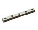 Stator knife 577x50x50 Eco Line, 5 countersunk holes, with double-sided countersink Ø32x19 for Herbold Meckesheim GmbH 