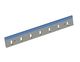Stator knife 615x84x16, Hybrid Line, cutting edge 82°, M10, carbide grade H5, 7x slotted hole 19x36 for Cumberland 