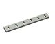 Stator knife 739x100x20 Eco Line 6x long slots, edges 80°, X-version for Pallmann Zerkleinerungstechnik 