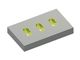 Stator knife outer 185x110x25 Eco Line 3x oblong holes, W9 variant 