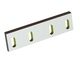 Statormesser 400x105x22, Eco Line, 4 Langlöcher, Schneide 78°, 3xM10 Gewinde, X-Variante für Tria 