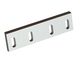Statormesser 400x105x22, Premium Line, 4 Langlöcher, Schneide 78°, 3xM10 Gewinde, X-Variante für Tria 
