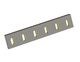 Statormesser 412x78x17, Eco Line, 6 Langlöcher, Schneide 81°, 2xM8, X-Variante 