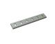 Statormesser 595x100x22, Eco Line, 6 Langlöcher, 4xM12, Schneide 75°, X-Variante für Herbold Meckesheim GmbH Herbold SML 45/60