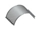 Strainer basket 725 wide, screen plate thickness t=12, perforation SW50, web 15 