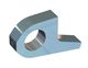 Strap securing sieve frame stainless steel for Lindner Recyclingtech 
