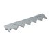 Support 509x95x12 Hardox 2 hole, version 80 for Vecoplan 