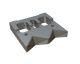 Supporto controcoltello 345x319x67, rinforzato, versione 145 per Lindner Recyclingtech Lindner Jupiter