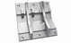 Swivelling stripper comb right for hydraulic door 110x110 for Vecoplan LLC (Retech) 