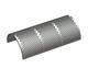Tôle de criblage largeur 744, épaisseur de tôle t=15, perforation ronde Ø15, ligament 5 pour Weima Maschinenbau GmbH 