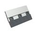 Wear plate for Stator 370x275x60 hard-faced 3 counter-sunk holes Ø27/Ø40, 2xM12 thread for BHS-Sonthofen GmbH 