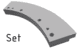 Wear ring left side hardened for Vecoplan Vecoplan V-EBS 2500