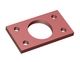 welding plate for bearing flange debris flap 250x140x40 Hardox for Lindner Recyclingtech 