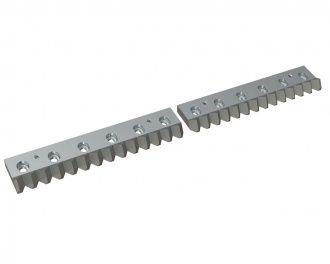 2-piece counter knife 1068x108x35 Premium Line, version 40, B1 version for Vecoplan Vecoplan VAZ 1100