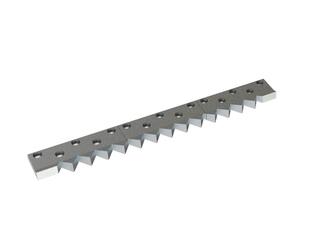 3-piece counter knife 1394x156x45/30 PremiumCut, version 70, B1 version for Zeno Zerkleinerungsmaschinen 