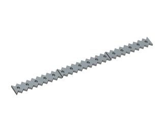 3-piece counter knife 1793x130x28 Premium Line, version 60, X version for Vecoplan LLC (Retech) Vecoplan VAZ 1800