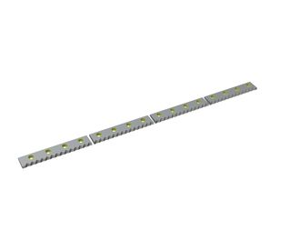 4-piece counter knife 1964x99x30 StandardCut, version 40, X version for Weima Maschinenbau GmbH Weima WLK