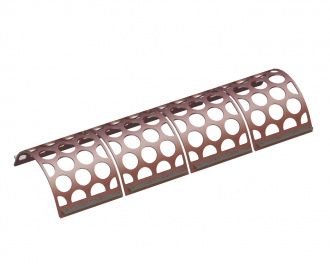 4-piece screen basket 2030 mm wide, screen plate thickness t=12, perforation Ø120 ligament 30 for Vecoplan LLC (Retech) Vecoplan VAZ 160/200