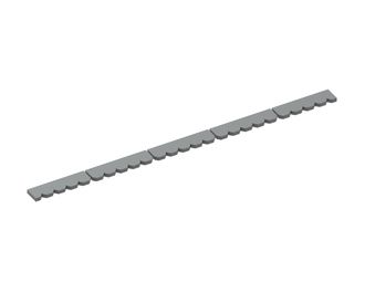 5-piece counter knife 1988x102x25 Premium Line, W9 version for Vecoplan LLC (Retech) 