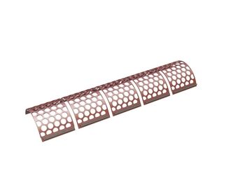 5-piece removable screen basket, width 2520 mm, perforated plate thickness t=12 for Vecoplan Vecoplan VAZ