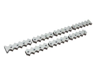 7-piece counter knife 2916x128x45 Premium Line, version 80, X version for WEIMA America Inc. 