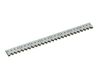 8-piece counter knife 2060x150x45 PremiumCut, version 60, W version, with flat countersink for Weima Maschinenbau GmbH 