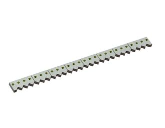 8-piece counter knife 2060x150x45 StandardCut, version 60, W version, with flat countersink for Weima Maschinenbau GmbH 