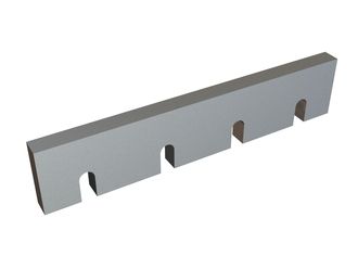 Ableitkeil 485x100x28, Premium Line, 3xM16 Gewinde, Y-Version für Herbold Meckesheim GmbH Herbold SMS