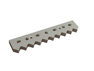 Abstreifkamm mitte 491x94x30 PremiumCut, Ausführung 37, W9-Variante für Untha Untha MR