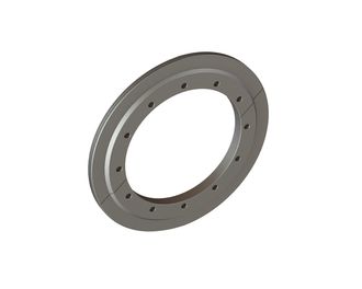 Anello antiusura sinistro in 2 parti Ø598x31 per tenuta rotore, versione 60 rotore W per Vecoplan Vecoplan VAZ