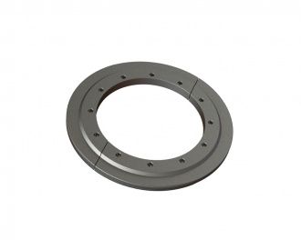 Anillo de desgaste izquierdo de 2 piezas Ø598x36 para sellado de rotor, versión 140 para Vecoplan Vecoplan VAZ 2000