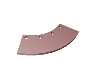 Bague d’étanchéité rotor Ø719/Ø446x15, Hardox, 4 perçages pour Lindner Recyclingtech Lindner Polaris 1800